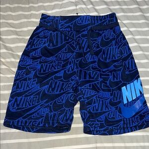 Nike Kids Blue Graphic Shorts